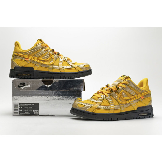 Nike Air Rubber Dunk Off-White University Gold