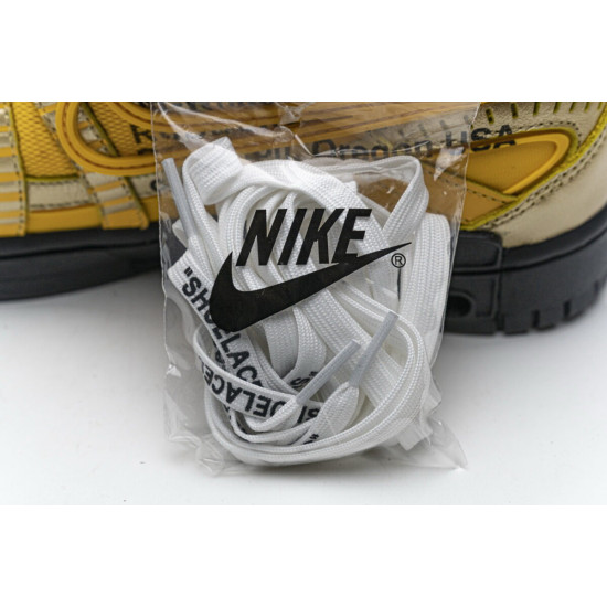 Nike Air Rubber Dunk Off-White University Gold