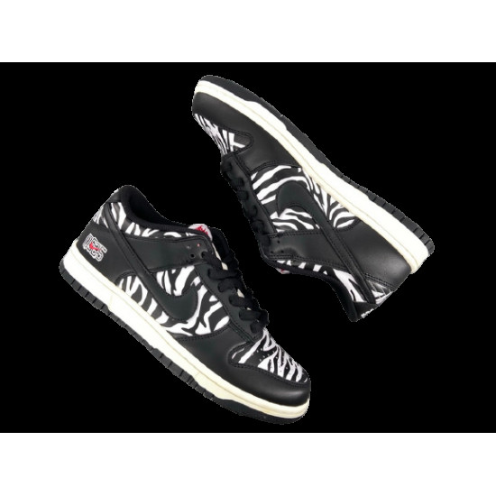 Pkyeezy On Sale Quartersnacks x Nike SB Dunk Low Zebra DM Batch