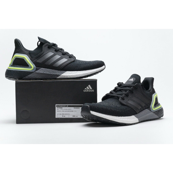 PK God adidas Ultra BOOST 20 CONSORTIUM Black Grey Green Real Boost