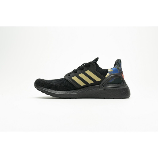 PK God  adidas Ultra BOOST 20 CONSORTIUM Black Metallic Gold Real Boost