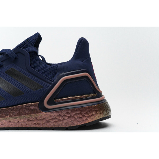 PK God adidas Ultra BOOST 20 CONSORTIUM Dark Blue Gold Real Boost