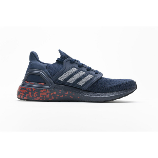 PK God adidas Ultra BOOST 20 CONSORTIUM Dark Blue Red Real Boost