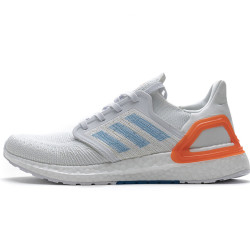 Yeezysale  adidas Ultra BOOST 20 Primeblue White Blue Orange