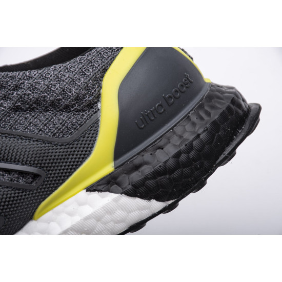 PK God adidas Ultra Boost 4.0 Grey Black Yellow