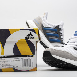 Yeezysale adidas Ultra Boost SL White True Blue Grey