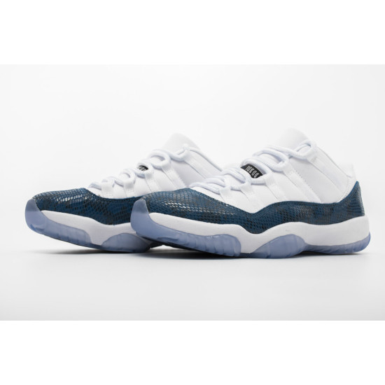 PK God Air Jordan 11 Retro Low Snake Navy