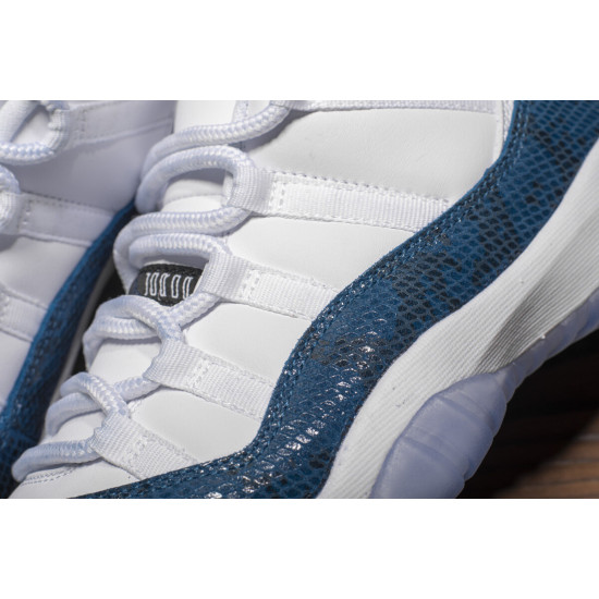 PK God Air Jordan 11 Retro Low Snake Navy