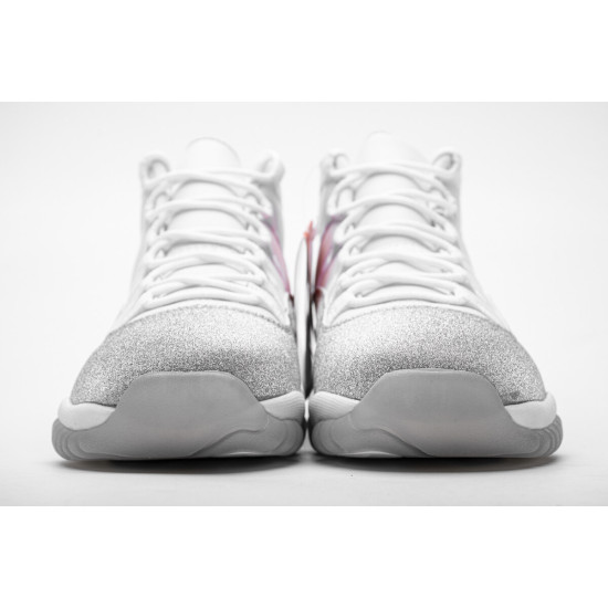 PK God  Air Jordan 11 Retro White Metallic Silver