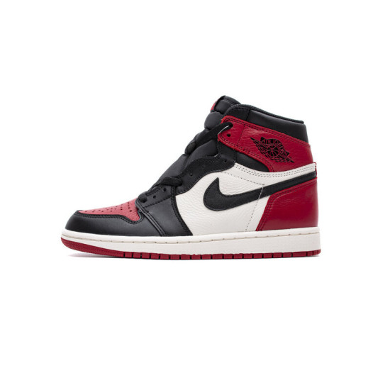 PK God  Air Jordan 1 High  Bred Toe