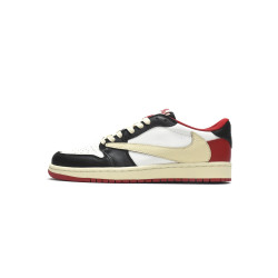 Yeezysale Air Jordan 1 Low Black Red x Travis Scott