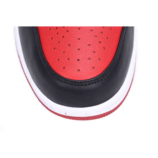 PK God Air Jordan 1 Low Bred Toe