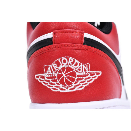 PK God Air Jordan 1 Low Bred Toe