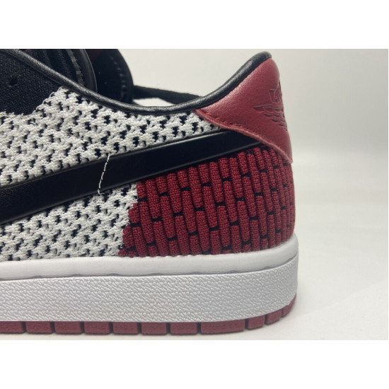 PK God Air Jordan 1 Low Flyknit Black Toe