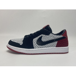 Yeezysale Air Jordan 1 Low Flyknit Black Toe