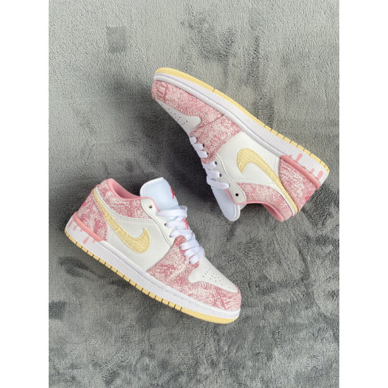 PK God Air Jordan 1 Low Paint Drip