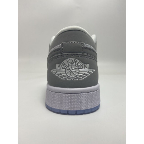 PK God Air Jordan 1 Low Wolf Grey