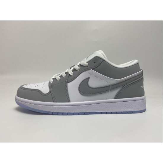 PK God Air Jordan 1 Low Wolf Grey