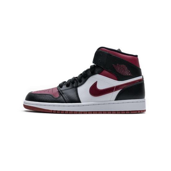 PK God  Air Jordan 1 Mid Bred Toe