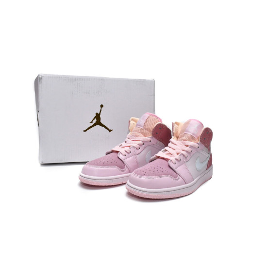 PK God Air Jordan 1 Mid Digital Pink