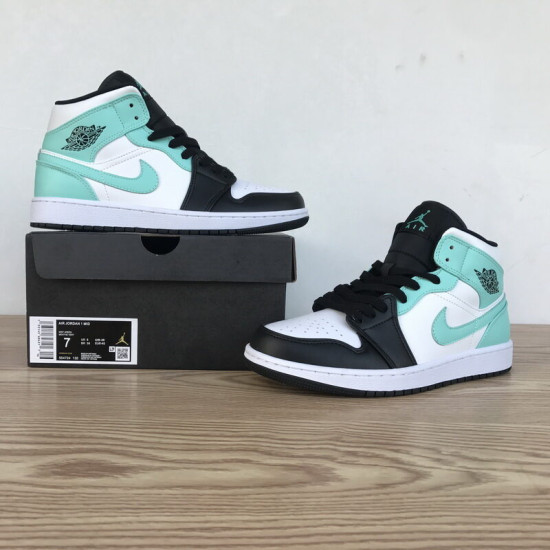 PK God  Air Jordan 1 Mid Island Green