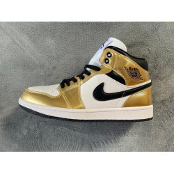 Yeezysale  Air Jordan 1 Mid SE Metallic Gold