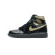 PK God  Air Jordan 1 Retro High Black Metallic Gold