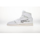 PK God  Air Jordan 1 Retro High Off-White White