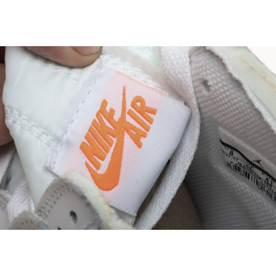 PK God  Air Jordan 1 Retro High Off-White White