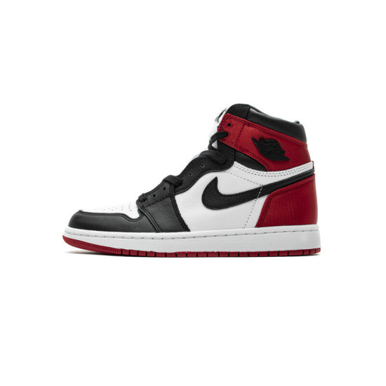 PK God  Air Jordan 1 Retro High OG Satin Black Toe