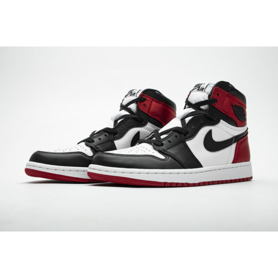 PK God  Air Jordan 1 Retro High OG Satin Black Toe