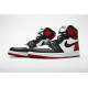 PK God  Air Jordan 1 Retro High OG Satin Black Toe