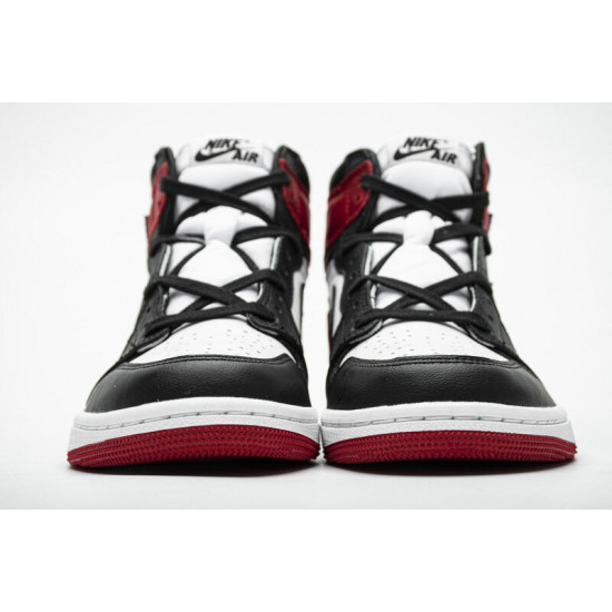 PK God  Air Jordan 1 Retro High OG Satin Black Toe