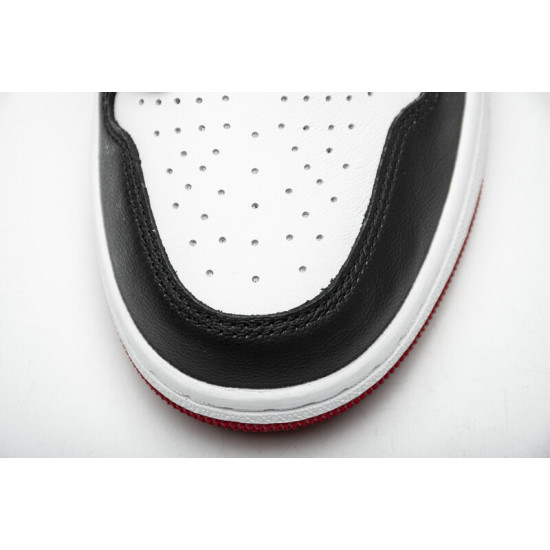 PK God  Air Jordan 1 Retro High OG Satin Black Toe