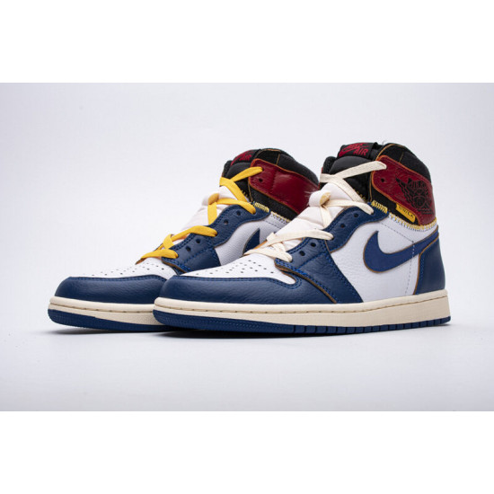 PK God  Air Jordan 1 Retro High Union Los Angeles Blue Toe