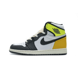 Yeezysale Air Jordan 1 Retro High White Black Volt University Gold