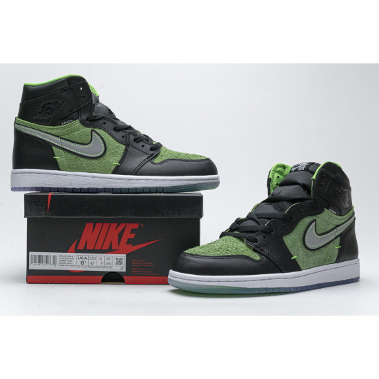 PK God  Air Jordan 1 Retro High Zoom Rage Green