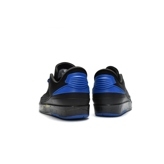 PK God Air Jordan 2 Retro Low SP Off-White Black Blue