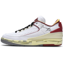 Yeezysale Air Jordan 2 Retro Low SP Off-White White Red