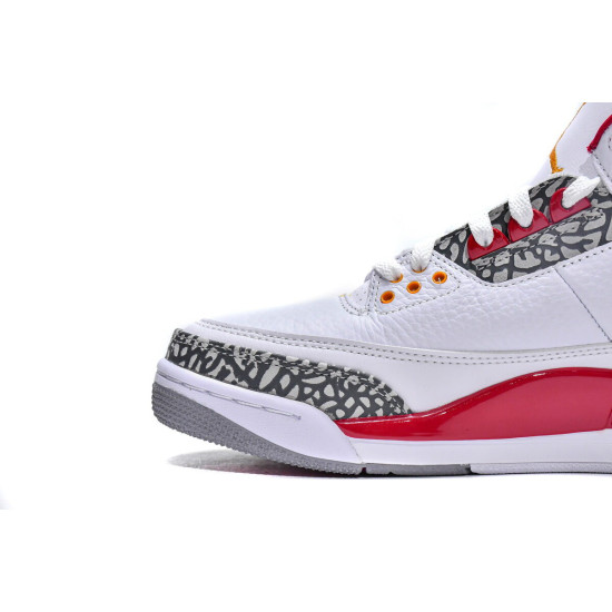 PK God Air Jordan 3 Retro Cardinal Red