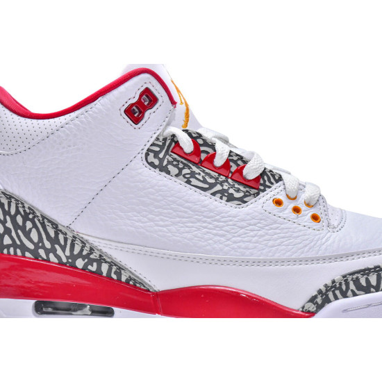 PK God Air Jordan 3 Retro Cardinal Red