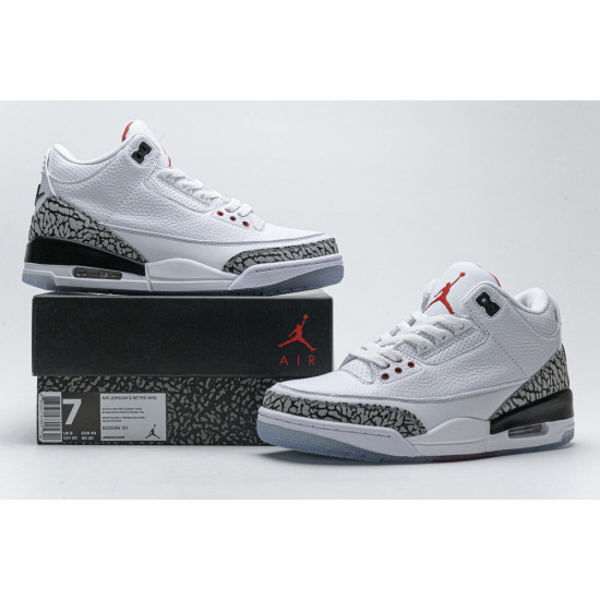 PK God Air Jordan 3 Retro White Cement