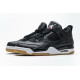 PK God  Air Jordan 4 Retro Black Laser