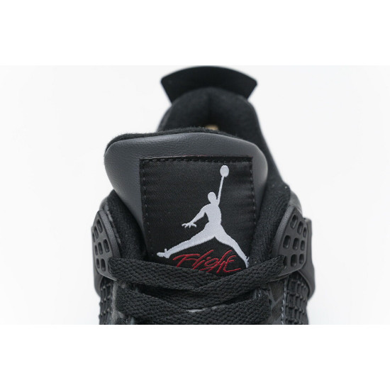 PK God  Air Jordan 4 Retro Black Laser