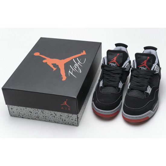 PK God Air Jordan 4 Retro Bred