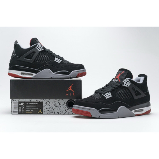 PK God Air Jordan 4 Retro Bred