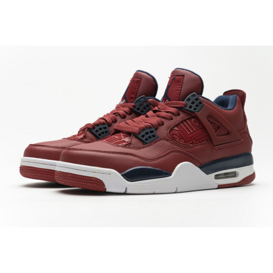 PK God  Air Jordan 4 Retro FIBA Gym Red