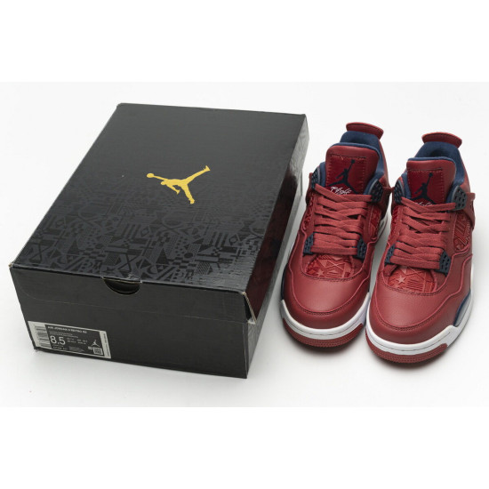 PK God  Air Jordan 4 Retro FIBA Gym Red