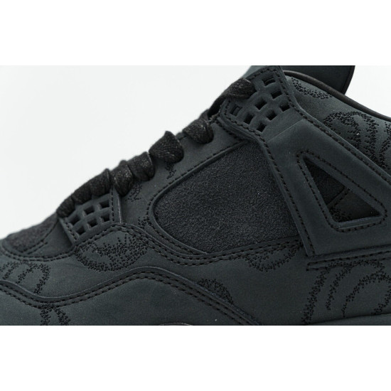 PK God Air Jordan 4 Retro Kaws Black