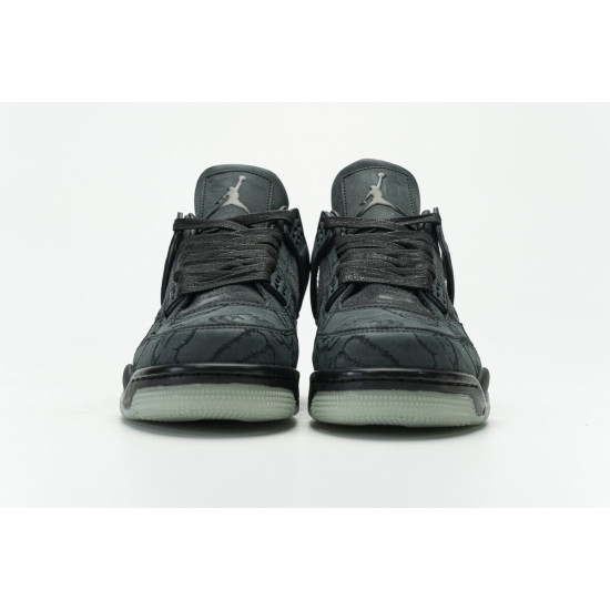 PK God Air Jordan 4 Retro Kaws Black